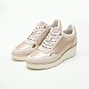 Γυναικεία Παπούτσια Casual Ilde.Pearl Χρυσό Δέρμα Geox Γυναικεία Παπούτσια Casual Ilde.Pearl Χρυσό Δέρμα Geox