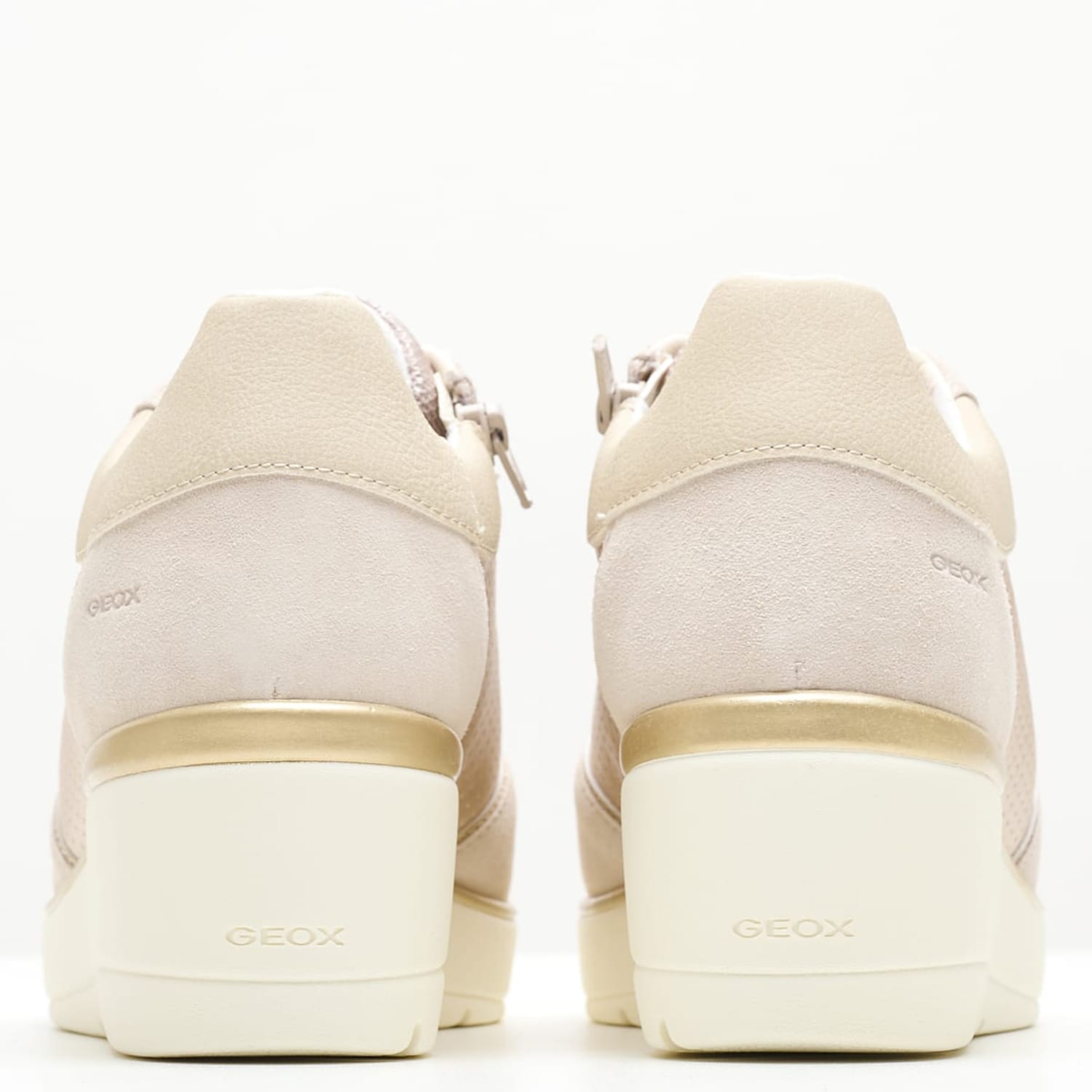 Γυναικεία Παπούτσια Casual Ilde.Pearl Χρυσό Δέρμα Geox Γυναικεία Παπούτσια Casual Ilde.Pearl Χρυσό Δέρμα Geox
