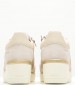 Women Casual Shoes Ilde.Pearl Gold Leather Geox