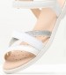 Kids Flip Flops & Sandals Js.Karly White ECOleather Geox