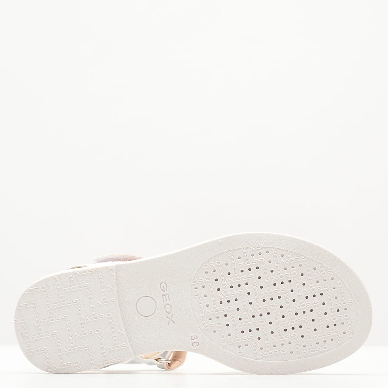 Παιδικές Σαγιονάρες & Πέδιλα Js.Karly Άσπρο ECOleather Geox