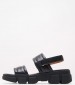 Women Sandals Lisbona.Np Black Leather Geox