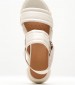 Women Sandals Lisbona.Np Beige Leather Geox