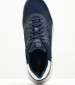 Men Casual Shoes Molveno Blue ECOleather Geox