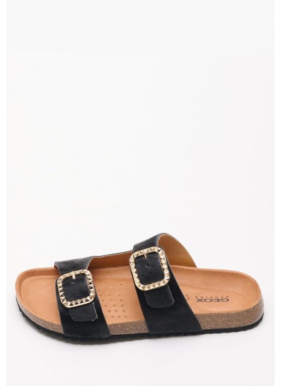 Women Flats Classic.Mayari Black ECOleather Birkenstock