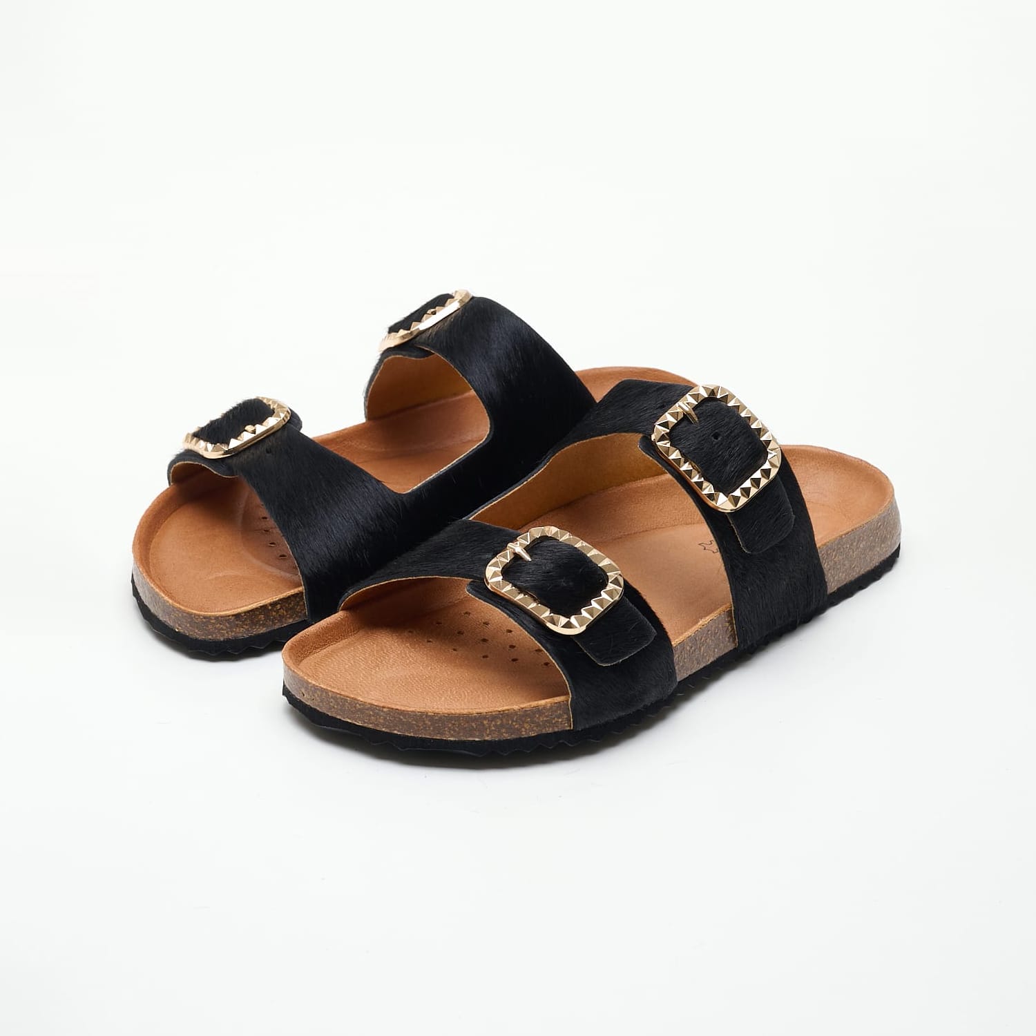 Γυναικεία Flats N.Brionia Μαύρο Δέρμα Geox Γυναικεία Flats N.Brionia Μαύρο Δέρμα Geox