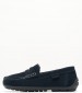 Kids Moccasins New.Fast Blue Buckskin Geox