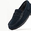 Kids Moccasins New.Fast Blue Buckskin Geox Kids Moccasins New.Fast Blue Buckskin Geox