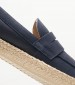 Men Espadrilles Ostuni.A Blue Leather Geox