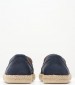 Men Espadrilles Ostuni.A Blue Leather Geox