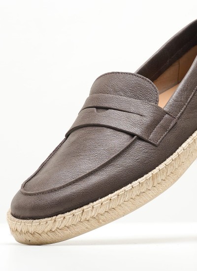 Ανδρικά Παπούτσια Casual Damiano Μπλε ECOleather Geox