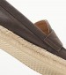 Men Espadrilles Ostuni.A Brown Leather Geox