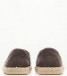 Men Espadrilles Ostuni.A Brown Leather Geox