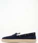 Men Espadrilles Ostuni Blue Buckskin Geox