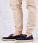 Men Espadrilles Ostuni Blue Buckskin Geox