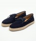 Men Espadrilles Ostuni Blue Buckskin Geox