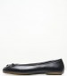 Women Balerinas Palmaria.B Black Leather Geox