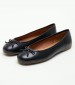 Women Balerinas Palmaria.B Black Leather Geox