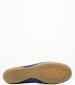 Women Moccasins Palmaria.J Blue Buckskin Geox