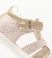 Kids Flip Flops & Sandals Sdl.Macchia Gold Leather Geox