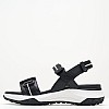 Women Sandals Sorapis.Grip Black Leather Geox Women Sandals Sorapis.Grip Black Leather Geox
