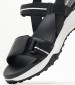 Women Sandals Sorapis.Grip Black Leather Geox