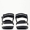 Women Sandals Sorapis.Grip Black Leather Geox Women Sandals Sorapis.Grip Black Leather Geox