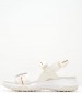 Women Sandals Sorapis.Grip White Leather Geox