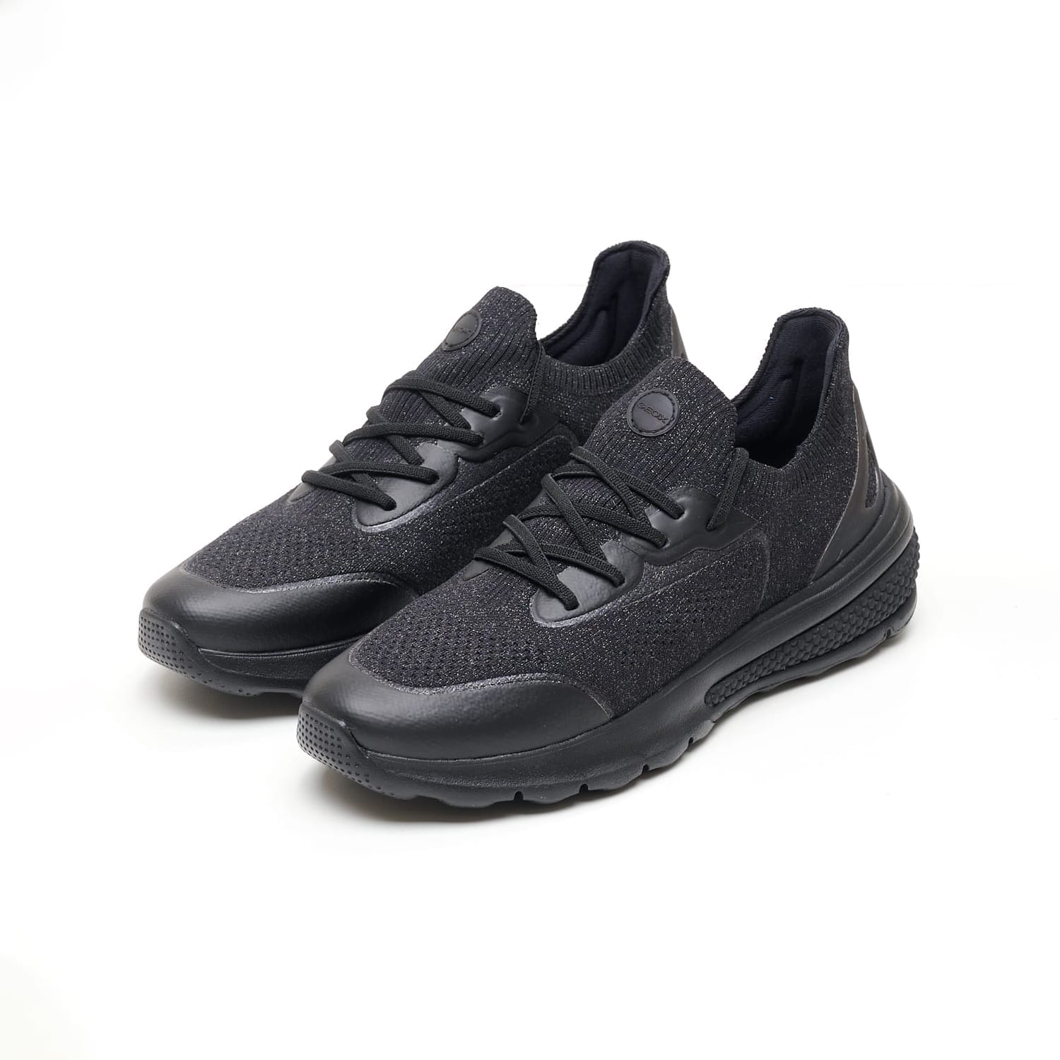 Γυναικεία Παπούτσια Casual Spherica.Actif.B Μαύρο Ύφασμα Geox Γυναικεία Παπούτσια Casual Spherica.Actif.B Μαύρο Ύφασμα Geox