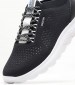 Women Casual Shoes Spherica.A Black Fabric Geox
