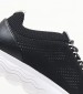 Women Casual Shoes Spherica.A Black Fabric Geox