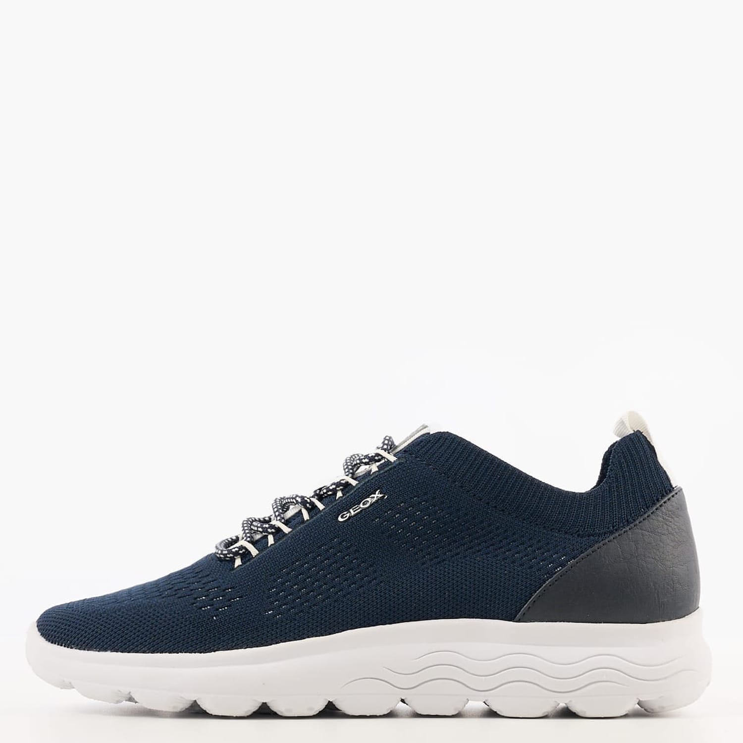 Γυναικεία Παπούτσια Casual Spherica.A Μπλε Ύφασμα Geox