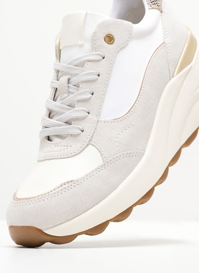 Γυναικεία Παπούτσια Casual Retro.Basket.Wmn Άσπρο Δέρμα Tommy Hilfiger