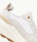 Women Casual Shoes Spherica.Ec13 White Leather Geox