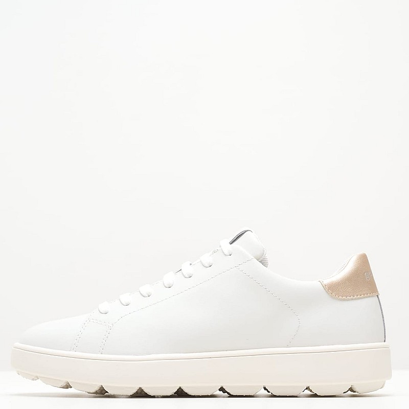 Γυναικεία Παπούτσια Casual Spherica.Ecub1 Άσπρο ECOleather Geox