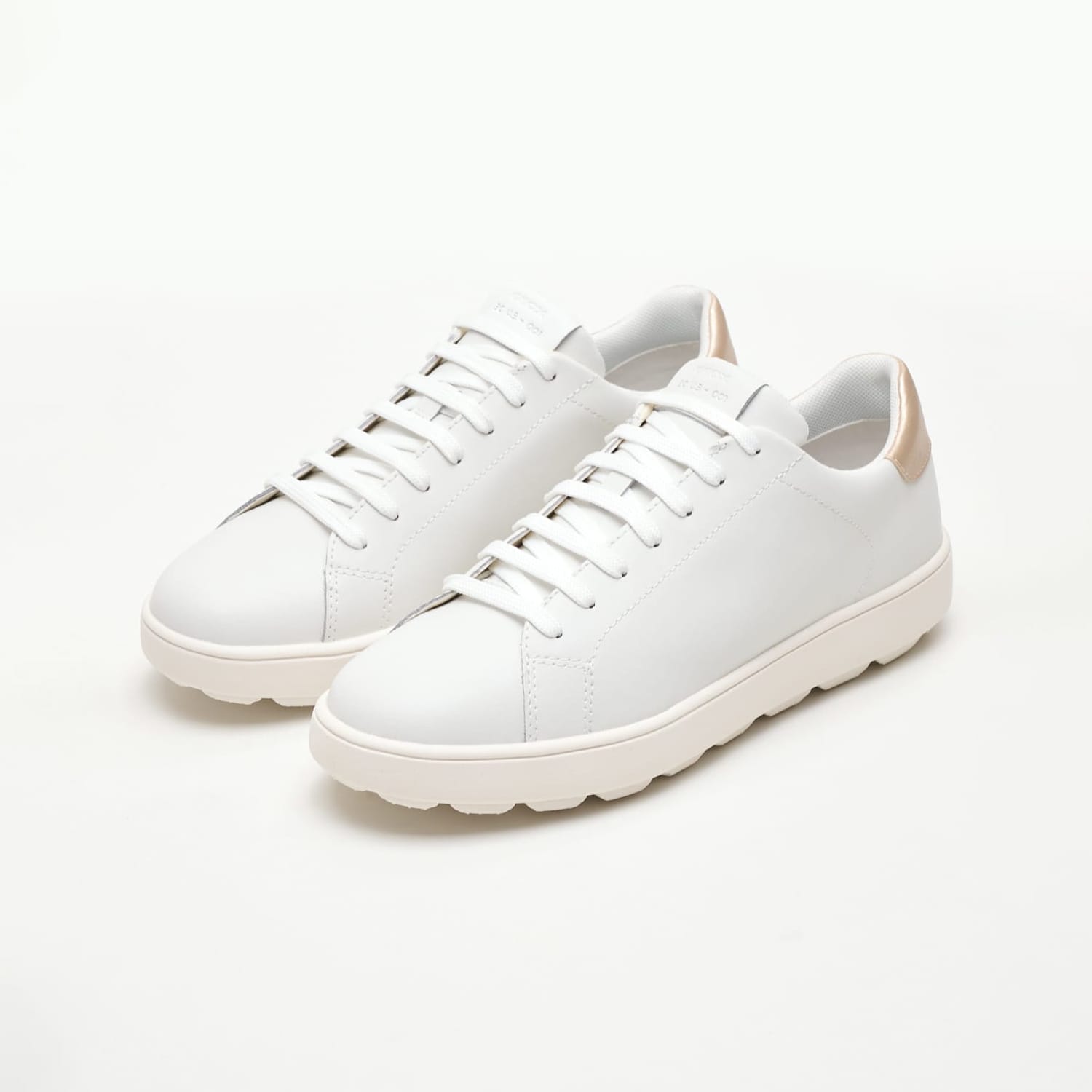 Γυναικεία Παπούτσια Casual Spherica.Ecub1 Άσπρο ECOleather Geox Casual - Sneakers Geox Spherica.Ecub1-White