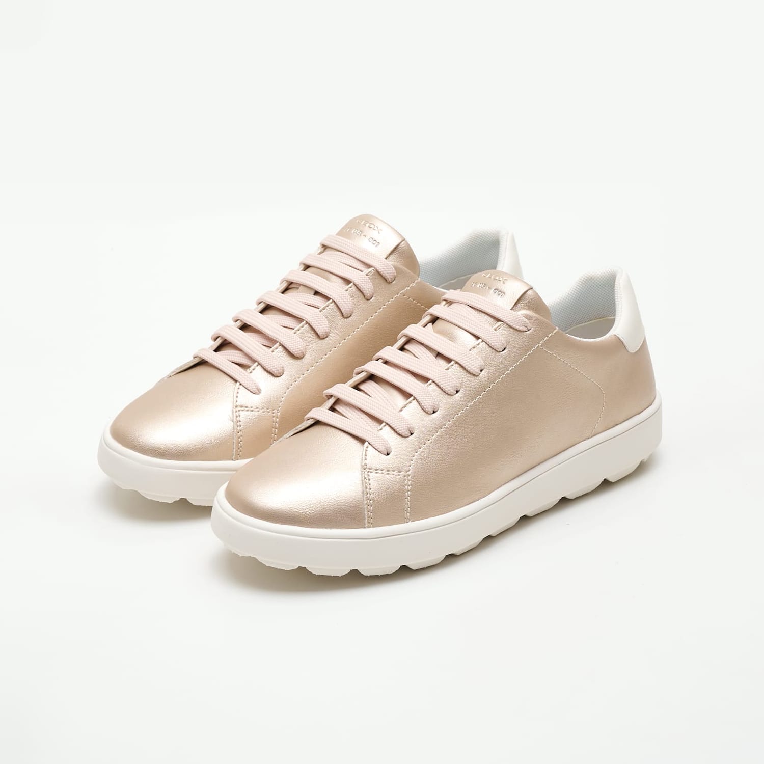 Γυναικεία Παπούτσια Casual Spherica.Ecub Χρυσό ECOleather Geox Γυναικεία Παπούτσια Casual Spherica.Ecub Χρυσό ECOleather Geox
