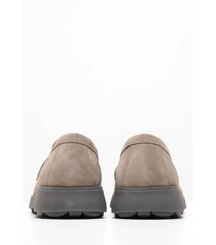 Men Moccasins Spherica.Mocca Taupe Buckskin Geox