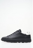 Men Casual Shoes Spherica.Rico Black Leather Geox