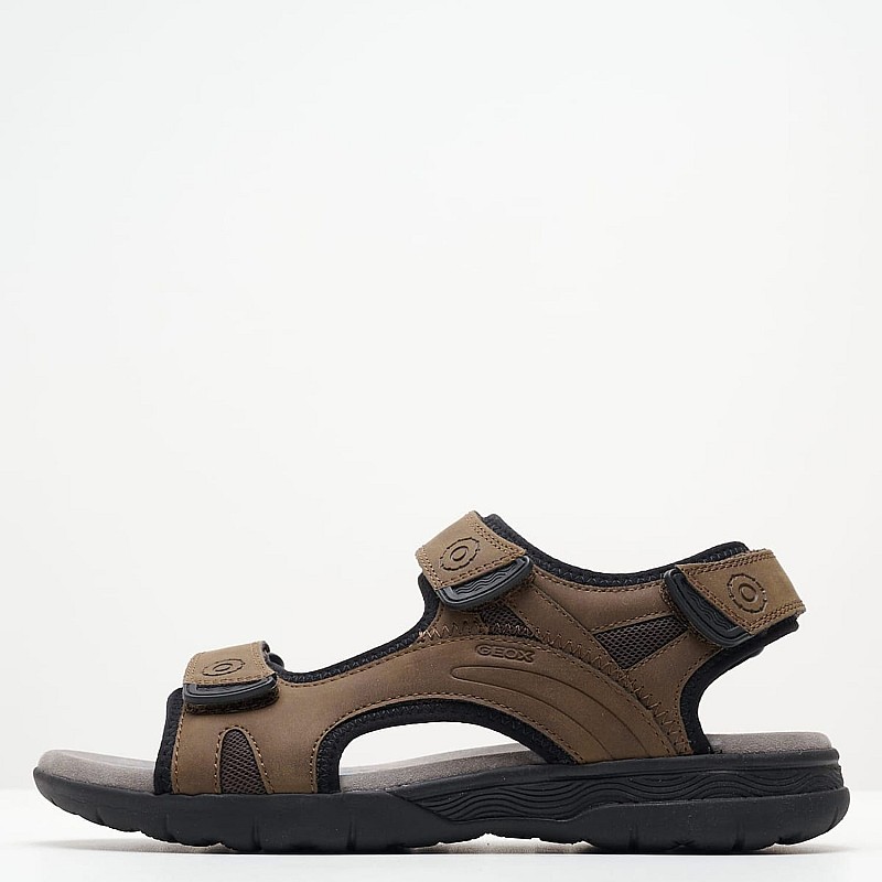 Ανδρικές Σαγιονάρες & Πέδιλα Spherica.Sandal Καφέ ECOleather Geox