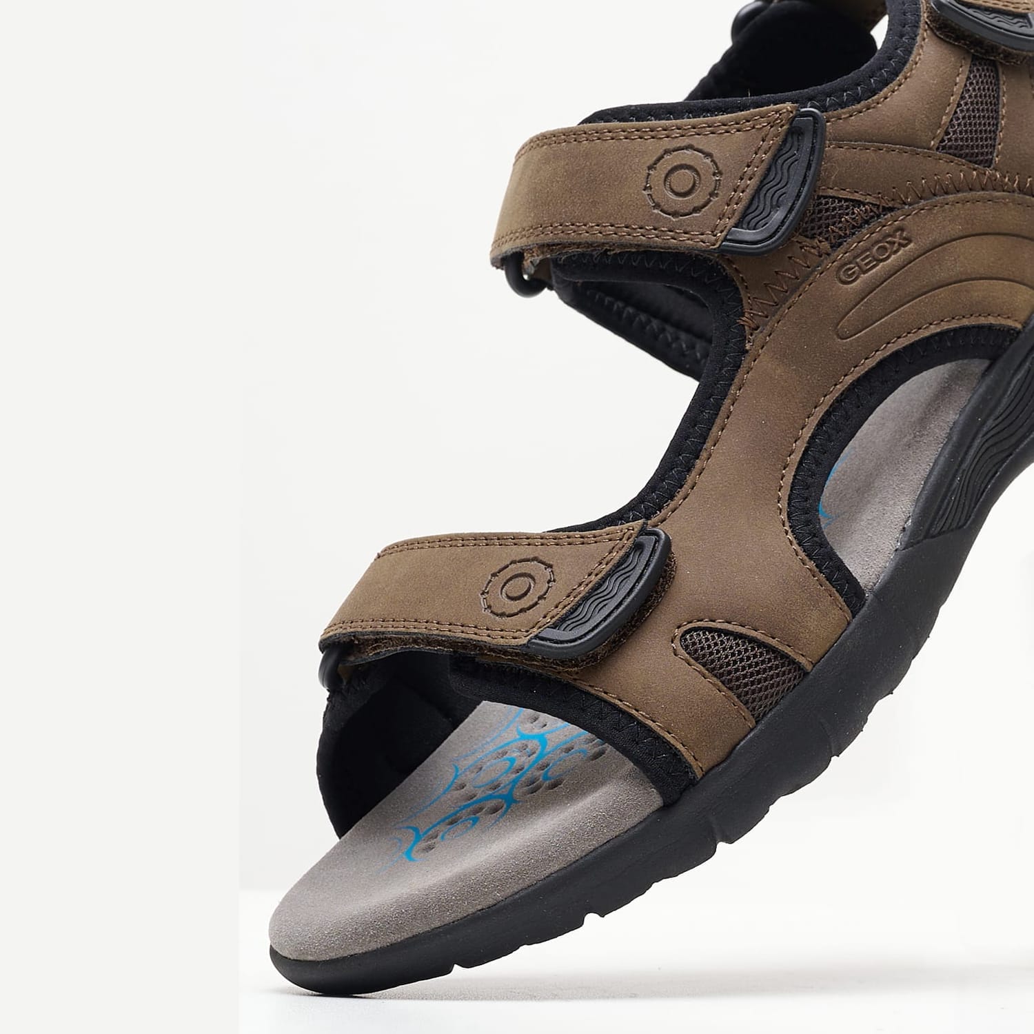 Ανδρικές Σαγιονάρες & Πέδιλα Spherica.Sandal Καφέ ECOleather Geox