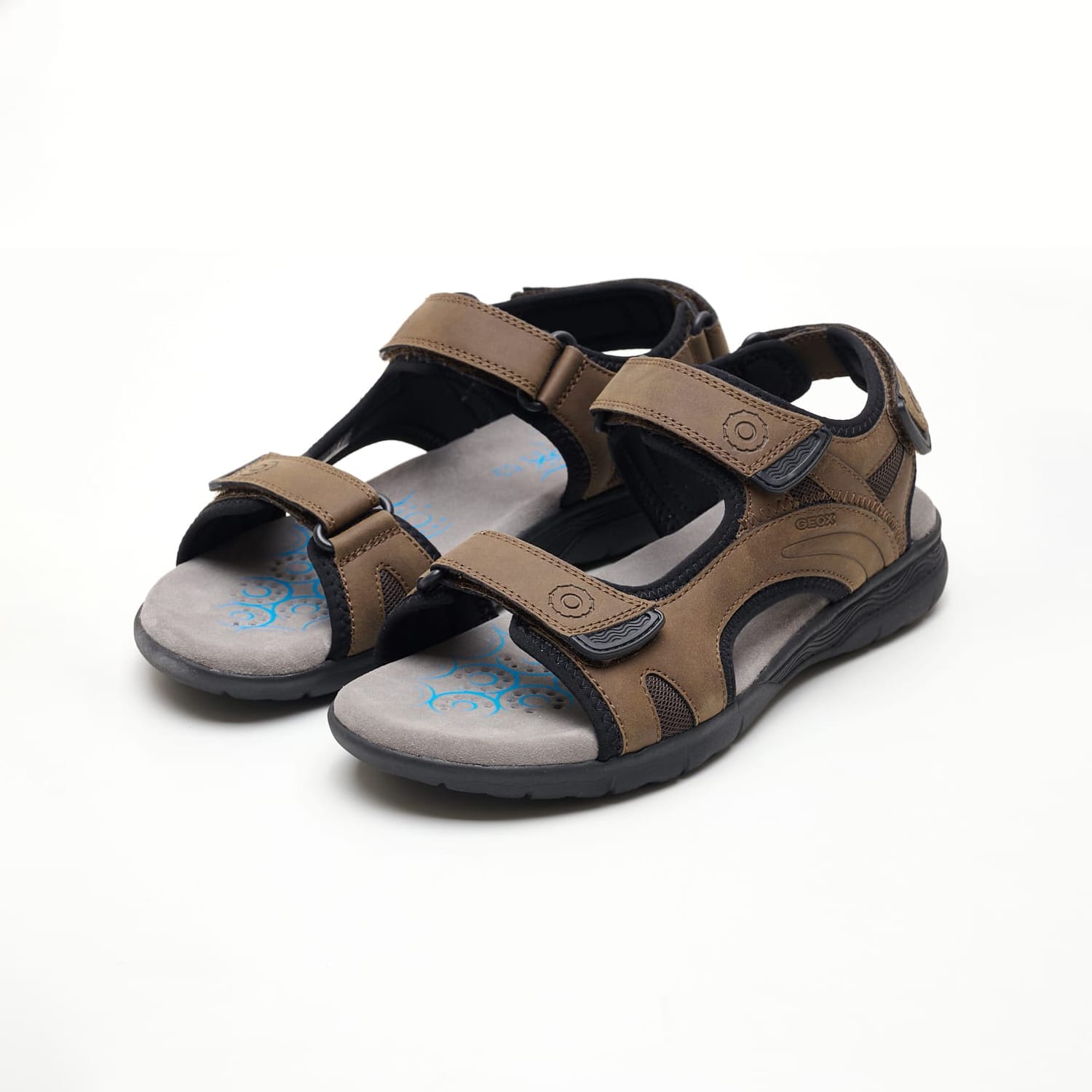 Ανδρικές Σαγιονάρες & Πέδιλα Spherica.Sandal Καφέ ECOleather Geox Ανδρικές Σαγιονάρες & Πέδιλα Spherica.Sandal Καφέ ECOleather Geox