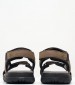 Men Flip Flops & Sandals Spherica.Sandal Brown ECOleather Geox