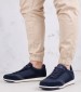 Men Casual Shoes Spherica.Tess Blue Nubuck Leather Geox