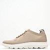 Men Casual Shoes Spherica Beige Fabric Geox Men Casual Shoes Spherica Beige Fabric Geox