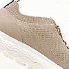 Men Casual Shoes Spherica Beige Fabric Geox Men Casual Shoes Spherica Beige Fabric Geox
