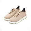 Men Casual Shoes Spherica Beige Fabric Geox Men Casual Shoes Spherica Beige Fabric Geox