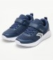 Kids Casual Shoes Sprintye.Jr Blue Fabric Geox