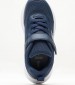 Kids Casual Shoes Sprintye.Jr Blue Fabric Geox
