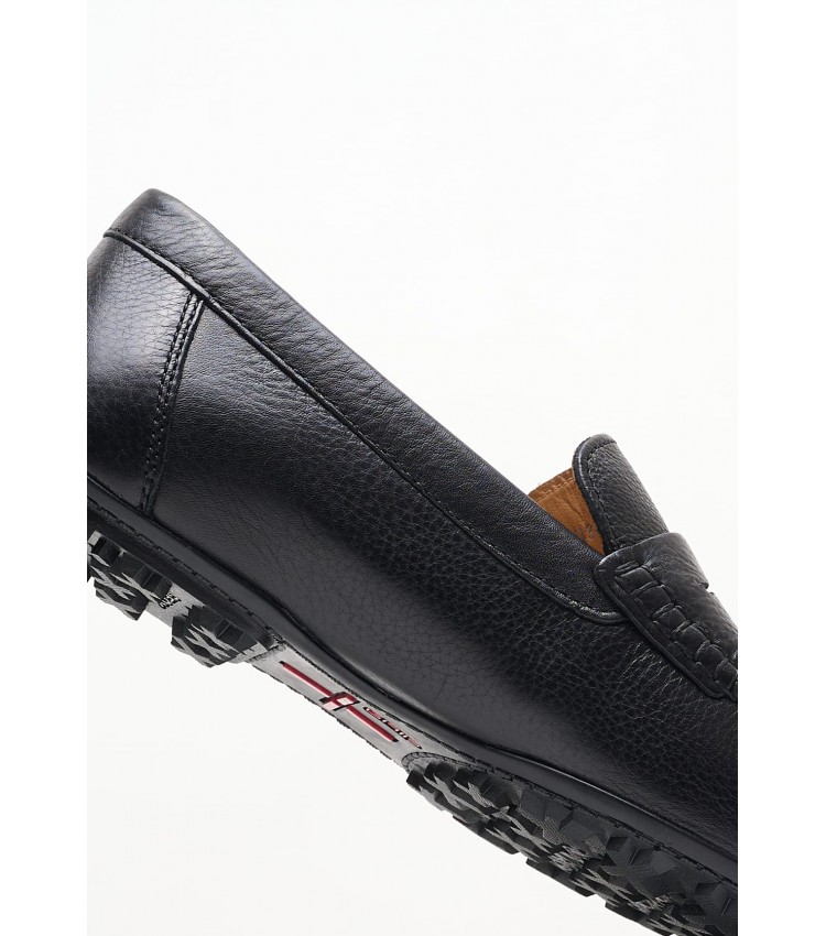 Men Moccasins U.Kosmopolis2 Black Leather Geox